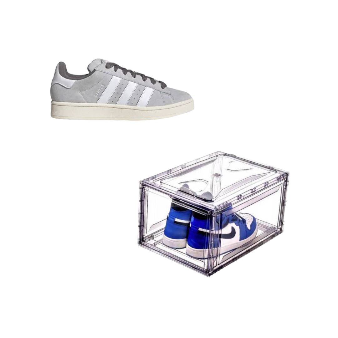Adidas Campus 00's Gris + Shoe Box