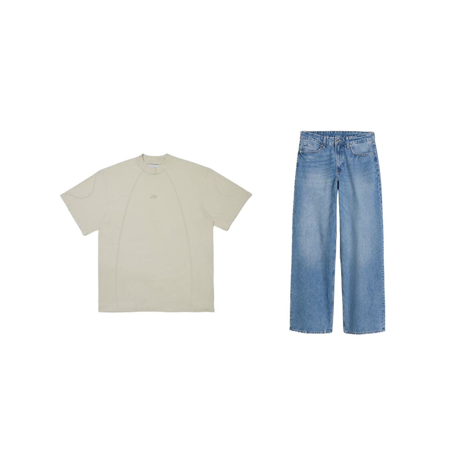 Interconected T-SHIRT + Baggy CTP Jeans